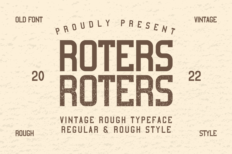 Roters Font