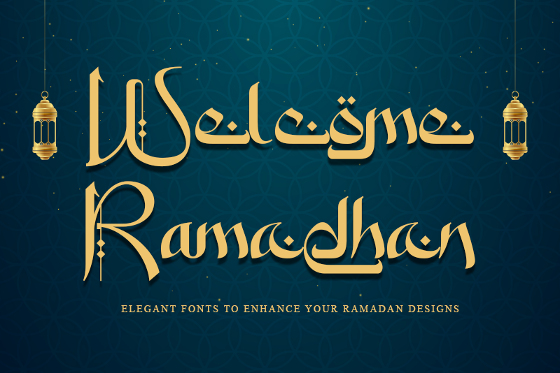 Welcome Ramadhan Font