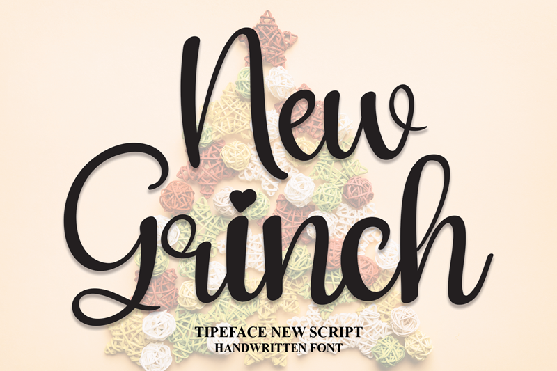 New Grinch Font