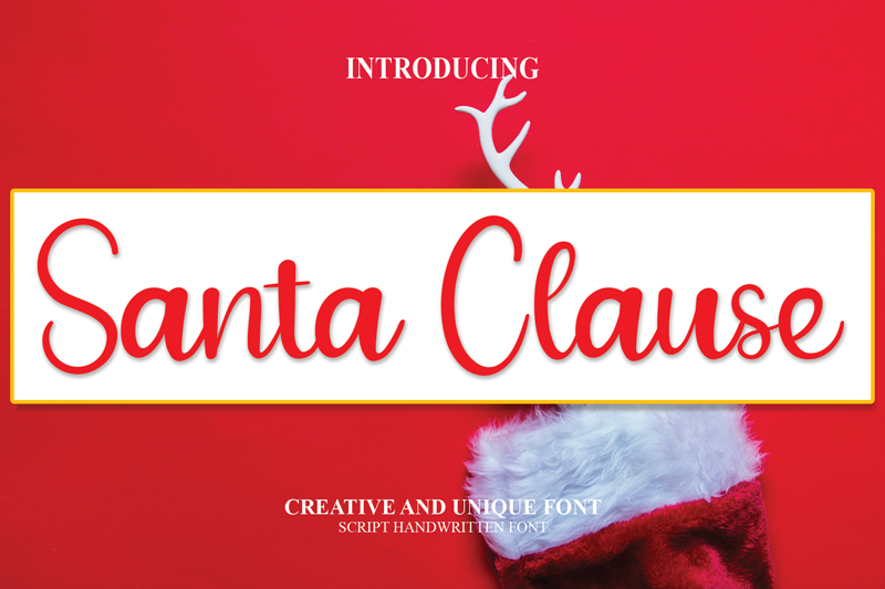 Santa Clause Font
