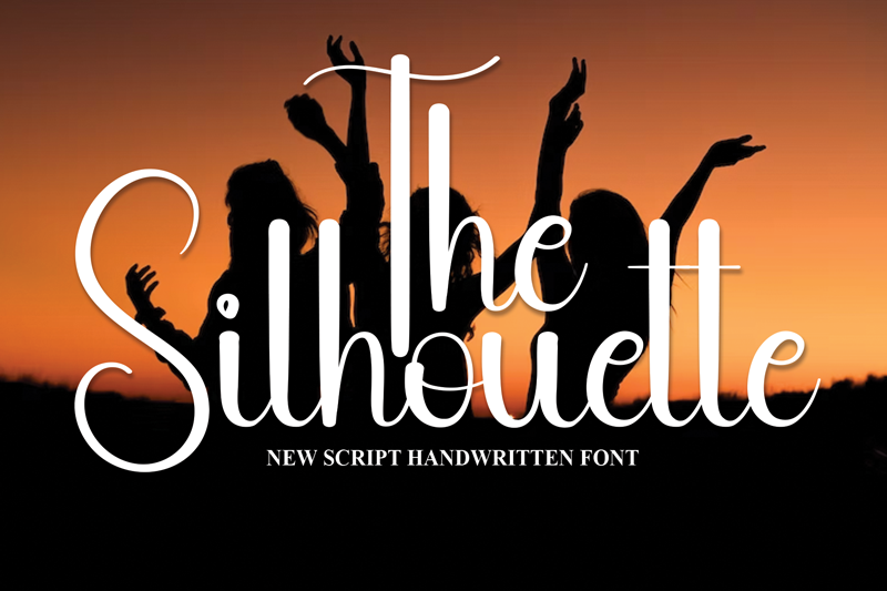 The Silhouette Font