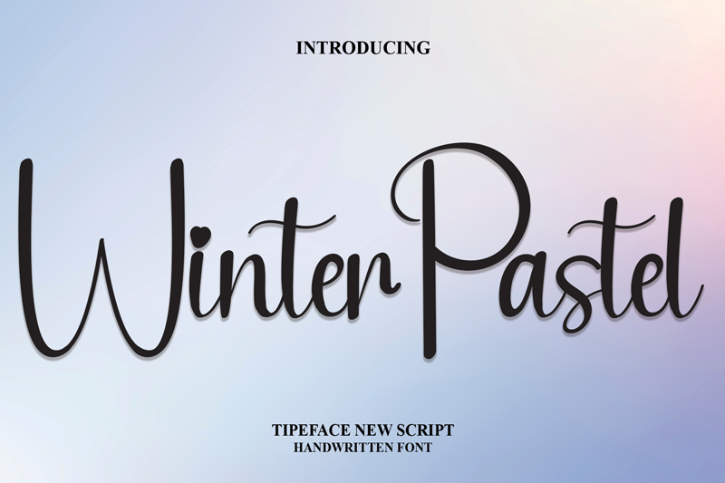 Winter Pastel Font