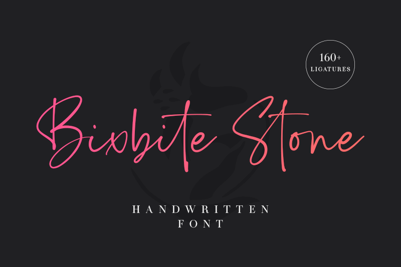 Bixbite Stone Font