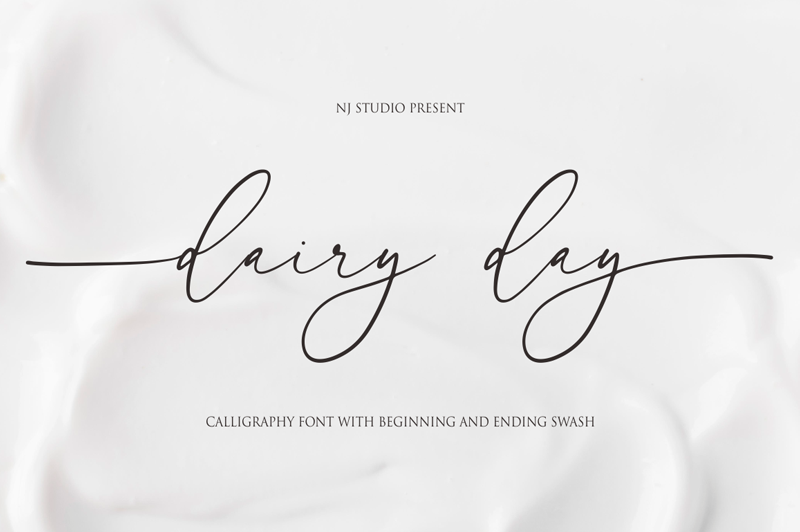Dairy day Font
