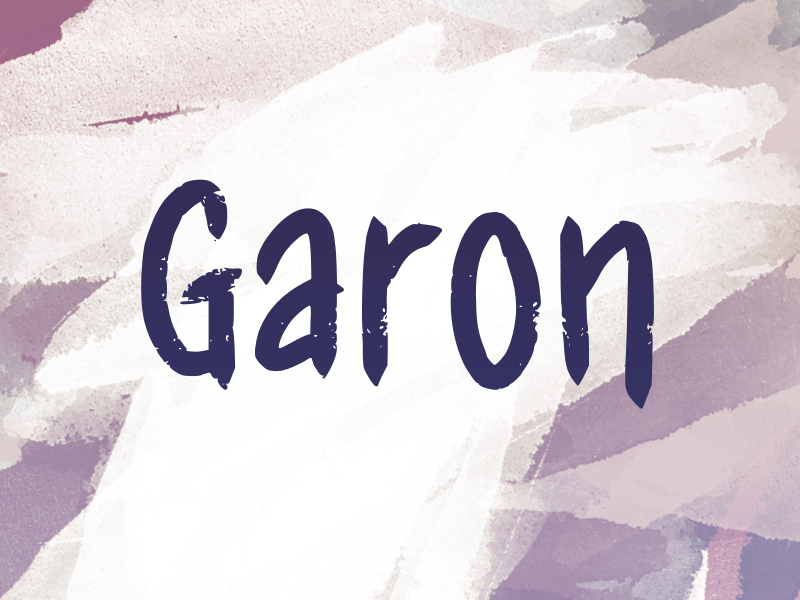 g Garon Font