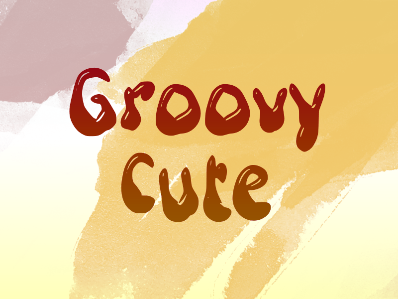 g Groovy Cute Font