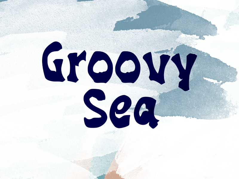 g Groovy Sea Font