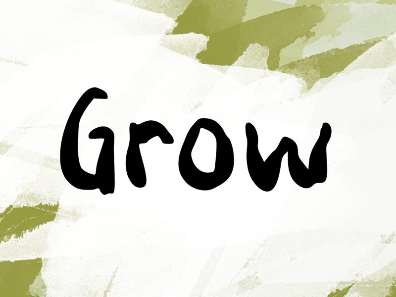 g Grow Font