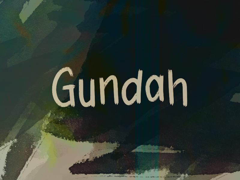 g Gundah Font