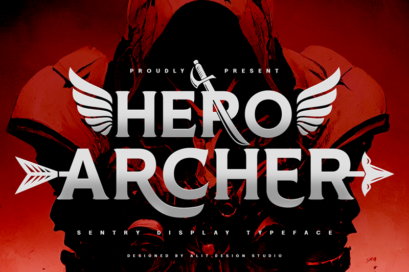 Hero Archer Font