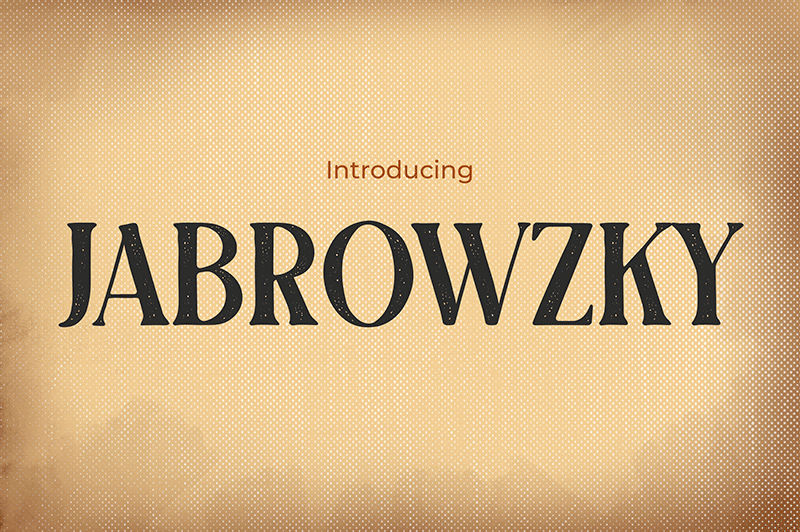 Jabrowzky Font