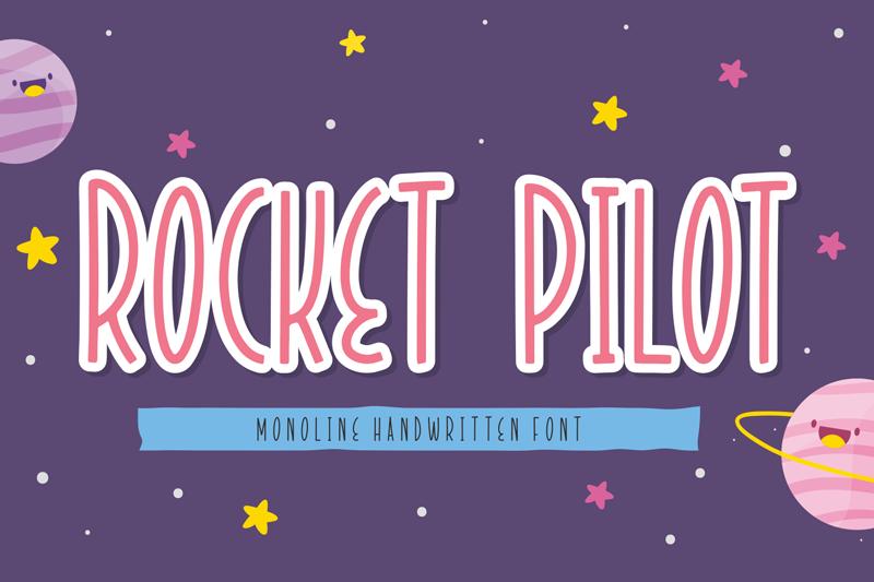Rocket Pilot Font