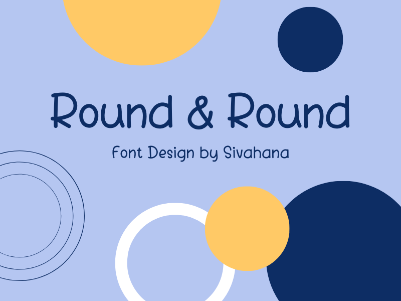Round and Round Font