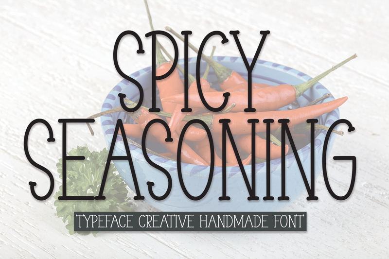 Spicy Seasoning Font