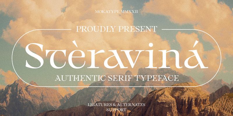 Steravina Font