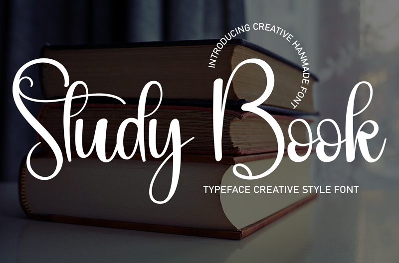 Study Book Font