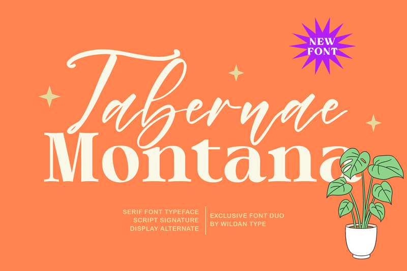 Tabernae Montana Script Font