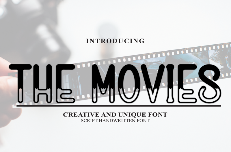 The Movies Font