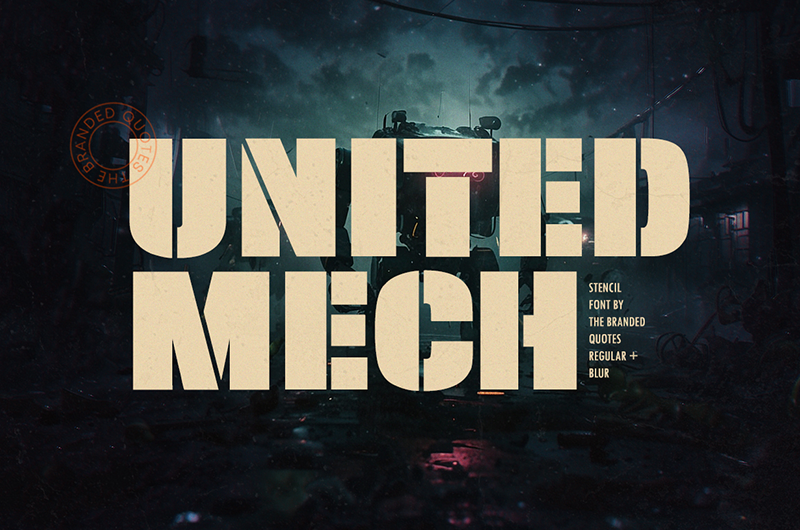 United Mech Font