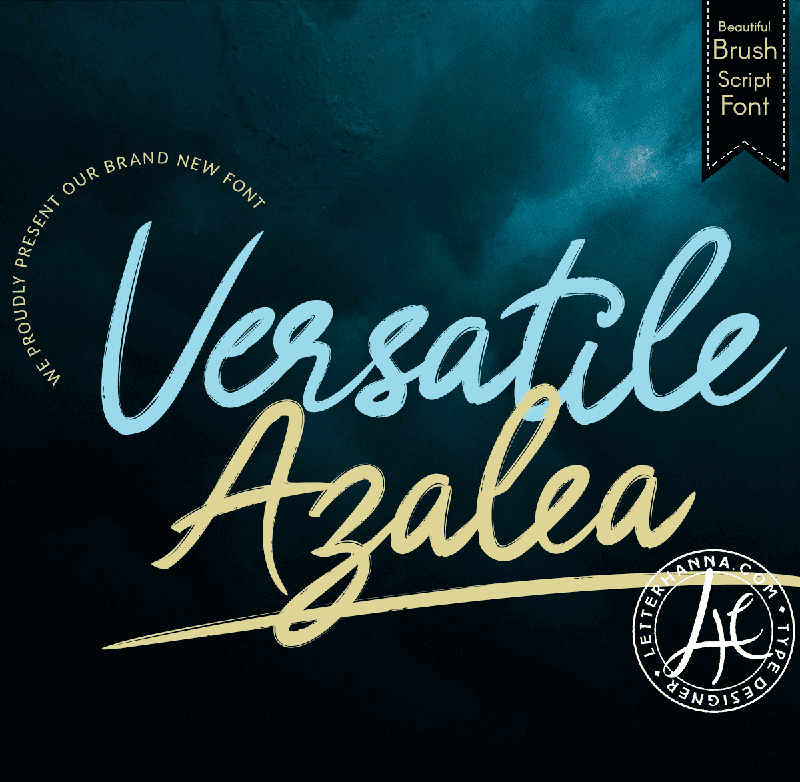Versatile Azalea Font