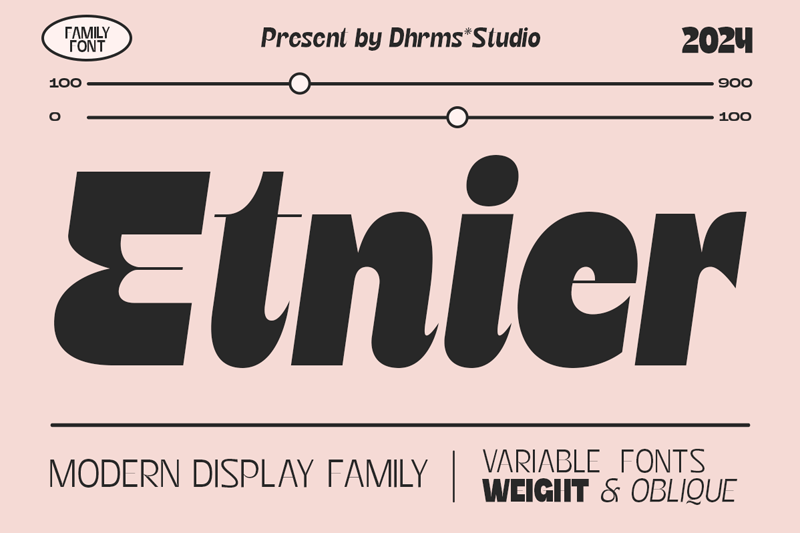 Etnier Font
