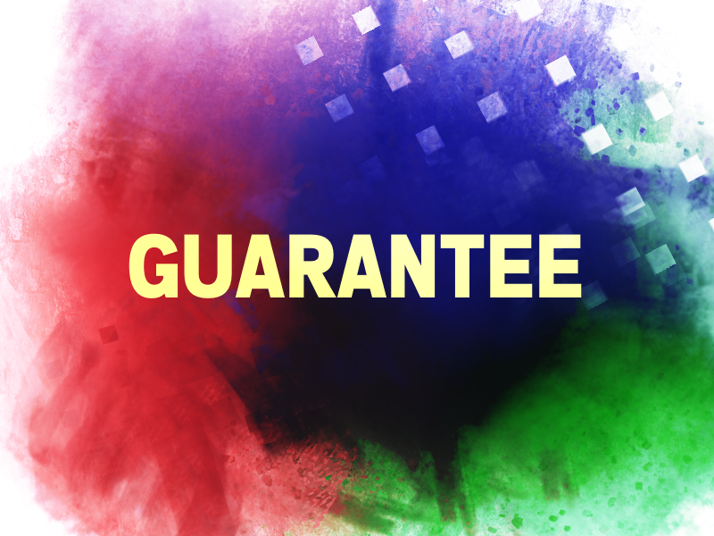g Guarantee Font