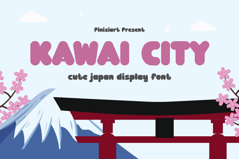 Kawai City Font