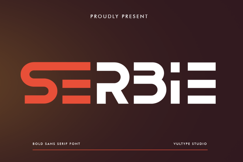 Serbie Font