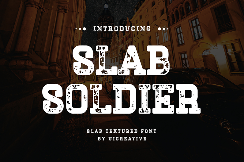 Slab Soldier Font