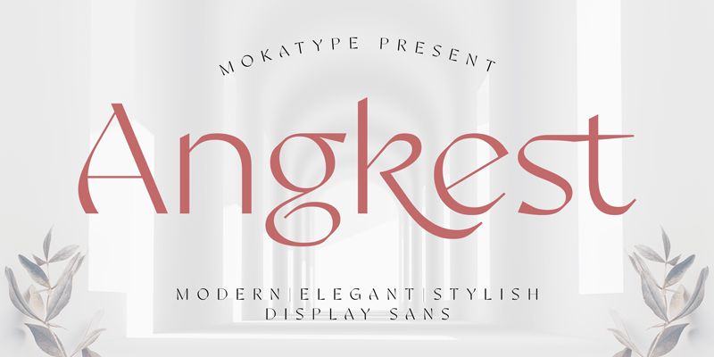 Angkest Font