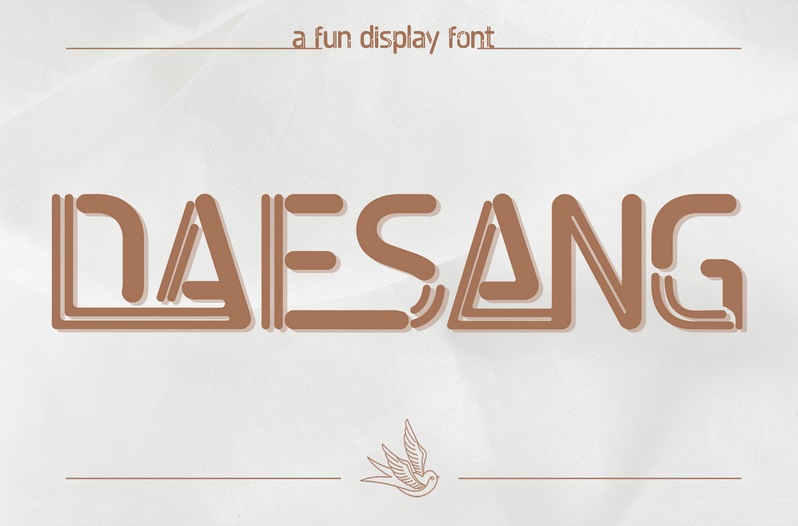 Daesang Space Font
