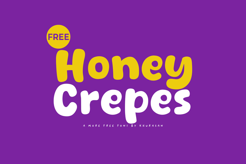 Honey Crepes Font