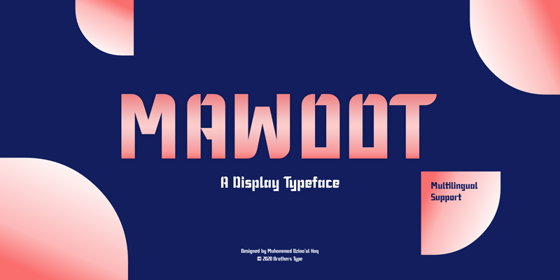 Mawoot Font
