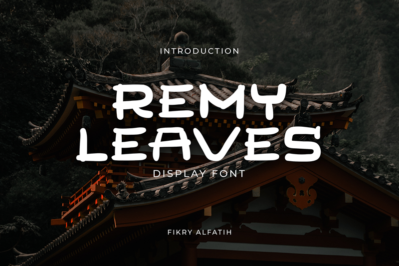 Remy Leaves Font