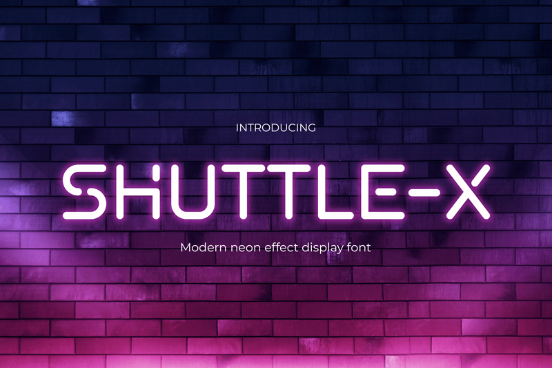 Shuttle-X Font