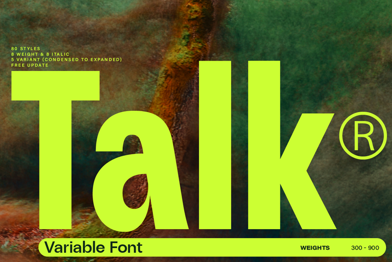 ZT Talk Font