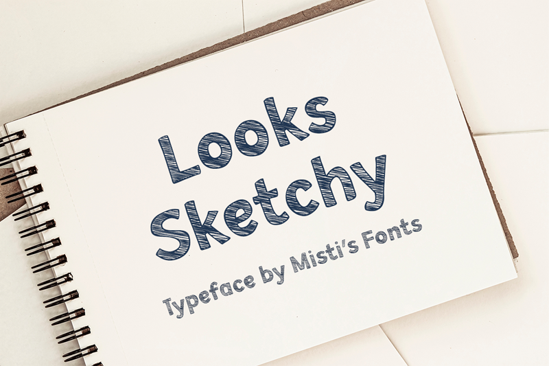 Looks Sketchy Font