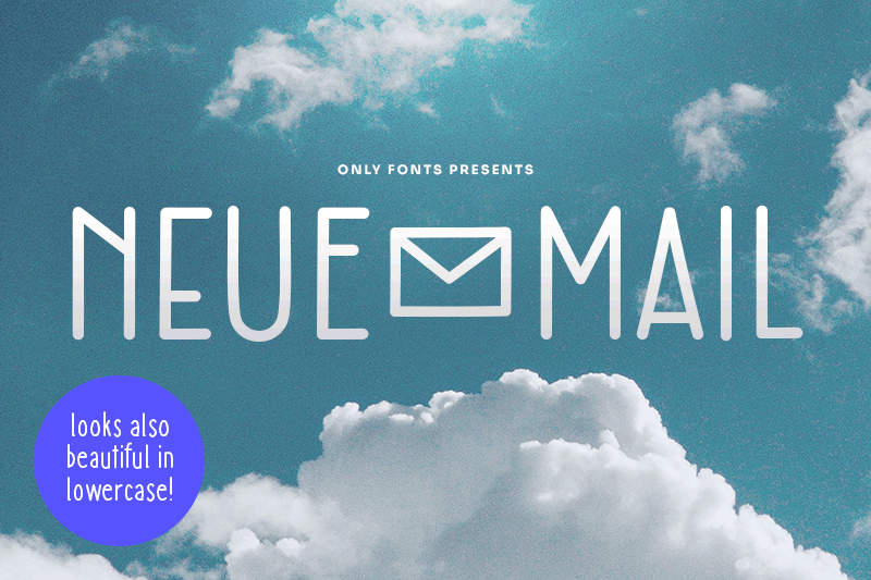 Neue Mail Font