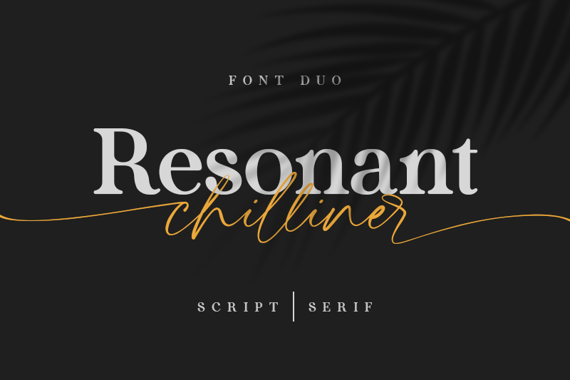 Resonant Chilliner Script Font