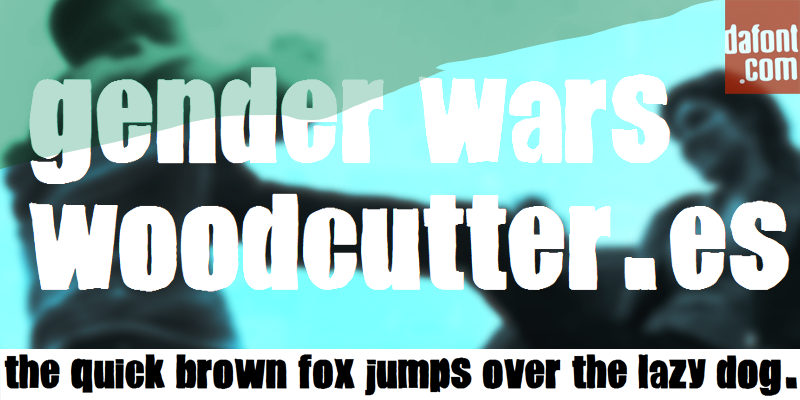Gender Wars Font