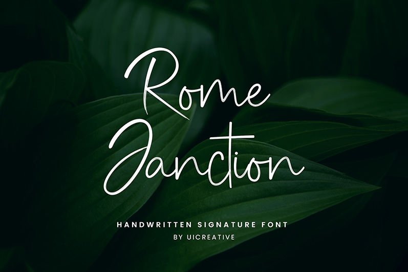 Rome Janction Font