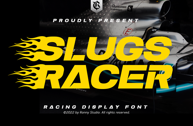 Slugs Racer Font