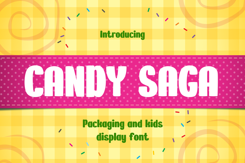 Candy Saga Font