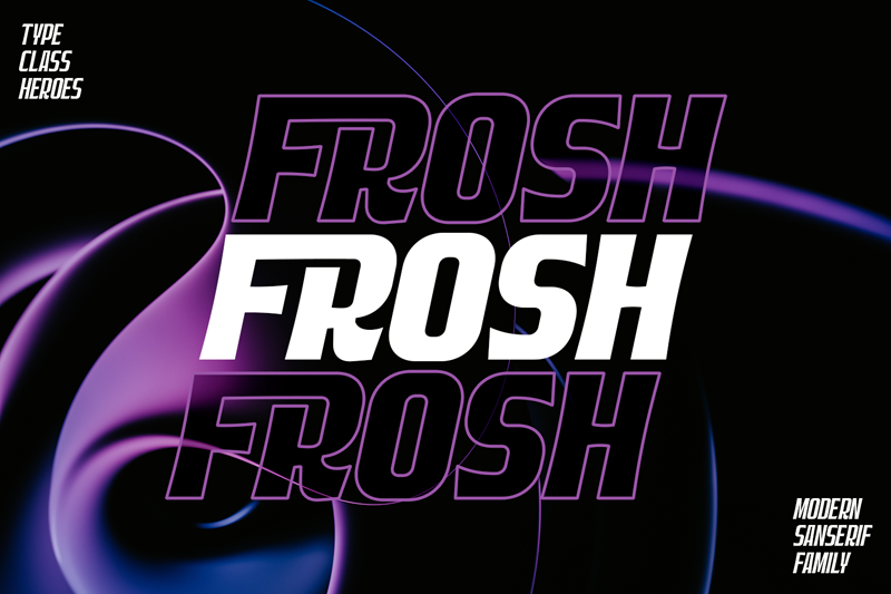 Frosh Font