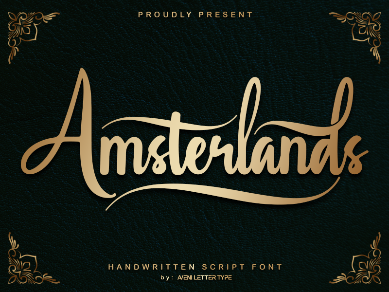 Amsterlands Font