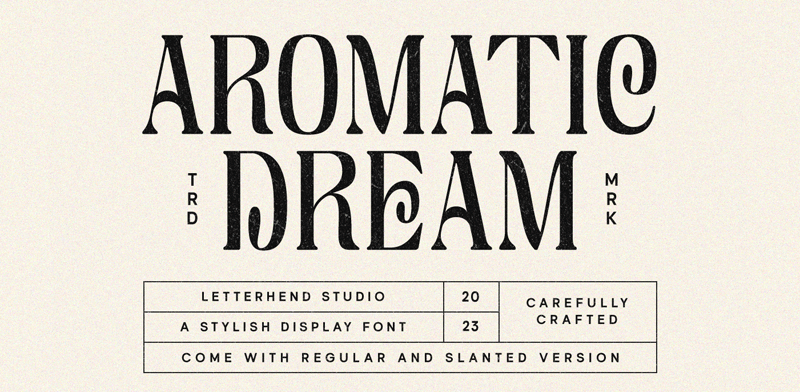 Aromatic Dream Font