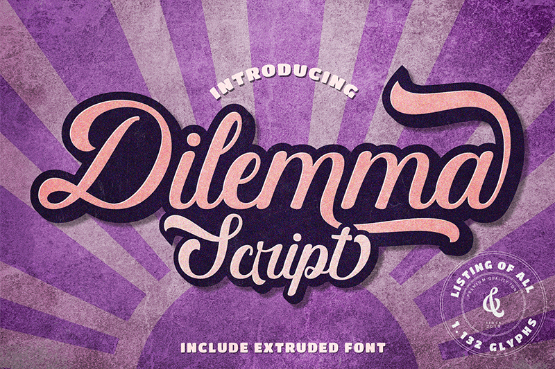 Dilemma Font