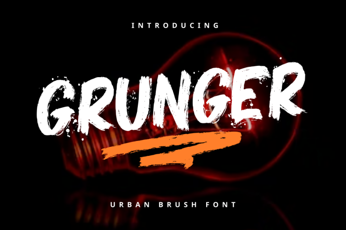 Grunger Font