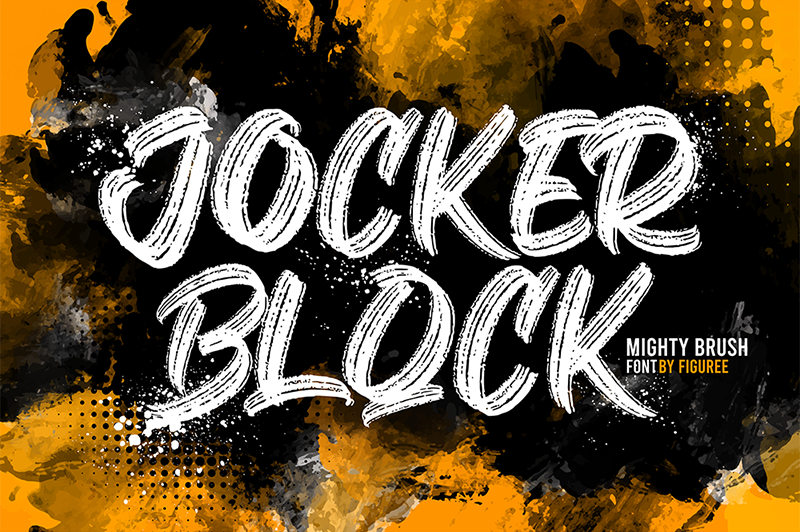 Jocker Block Font