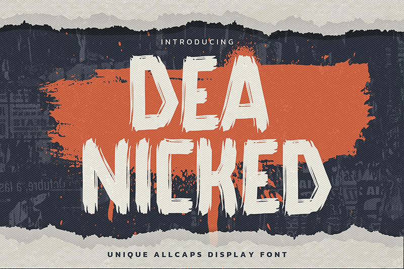 Deanicked Font